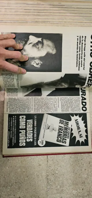 Artículos encuadernados de Interviu clásicas.