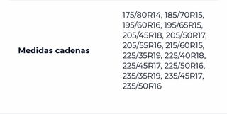 Cadenas Nieve Michelin Sos Grip Evo 6