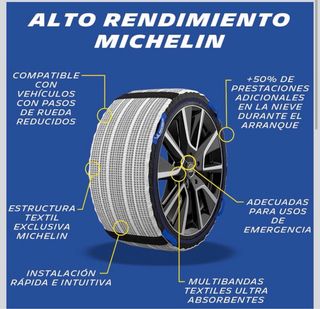 Cadenas Nieve Michelin Sos Grip Evo 6