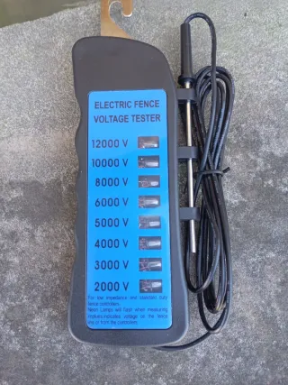 Comprobador Voltaje Cercado (pastor elèctrico)