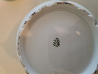 Servizio thè Richard Ginori porcellana oro