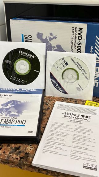 Pack Alpine Smart Map Pro NVD-S003 INE-S900R