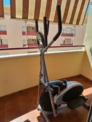 Bicicleta Elíptica Gris