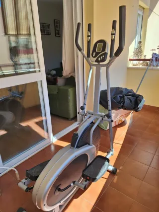 Bicicleta Elíptica Gris