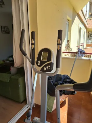 Bicicleta Elíptica Gris