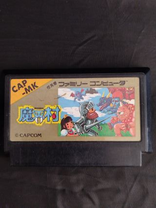 Nintendo Famicom Ghosts'n Goblins Makaimura CAP-MK