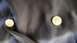 Blazer Vintage Navy Estilo Old Money (Talla L/XL)