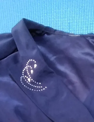 Blazer Vintage Navy Estilo Old Money (Talla L/XL)