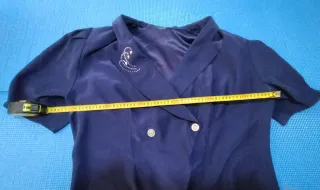 Blazer Vintage Navy Estilo Old Money (Talla L/XL)