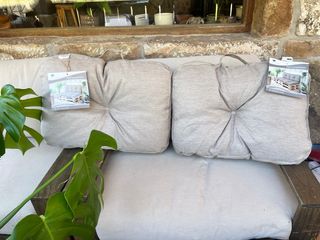 Cuscini per Pallet Sun Garden Beige/Grigio