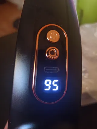 Ventilador de cuello con luz LED