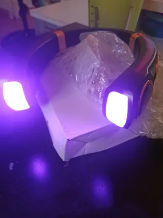 Ventilador de cuello con luz LED