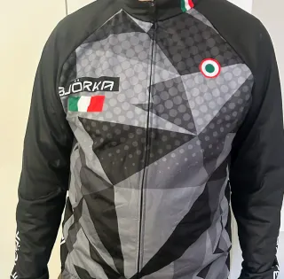 Maillot Ciclismo Björka Diseño Geométrico Italia
