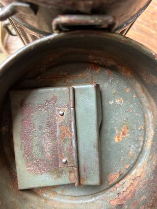 Mascara Antigas Alemana 2ªGM + Lata