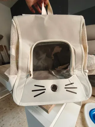 Transportín beige