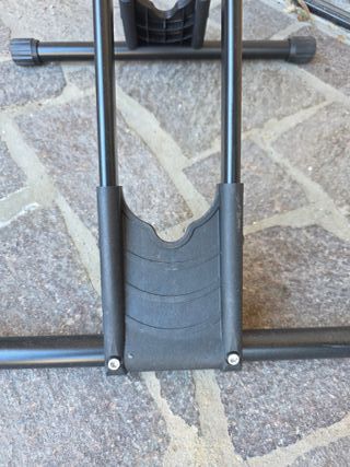 Porta bici cavalletto pieghevole da 20 a 29"