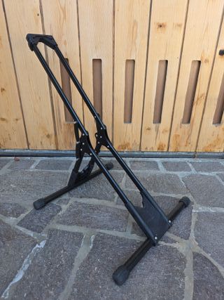 Porta bici cavalletto pieghevole da 20 a 29"