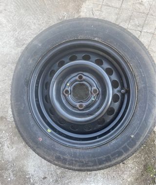 Llanta Chapa Nissan 13' 4x100 Neumático Mal