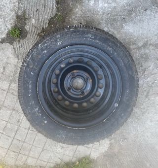 Llanta Chapa Nissan 13' 4x100 Neumático Mal