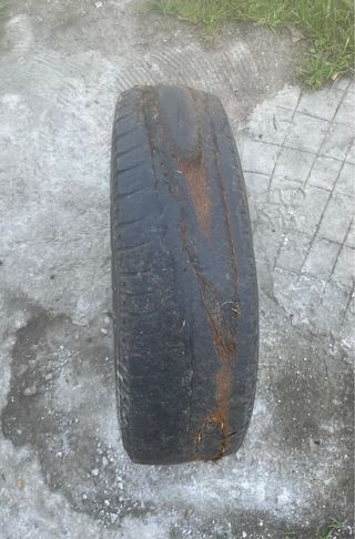 Llanta Chapa Nissan 13' 4x100 Neumático Mal