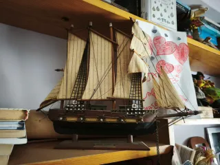 Maqueta Barco Goleta Española