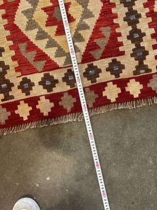 Alfombra Kilim 293x80 cm Lana