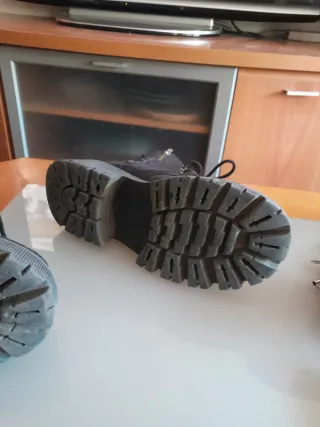 Botines piel negros talla 37