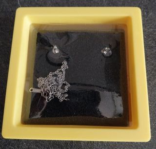 Collana, orecchini e anello Set