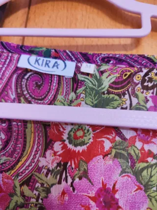 Camisa fresquita estampada talla única