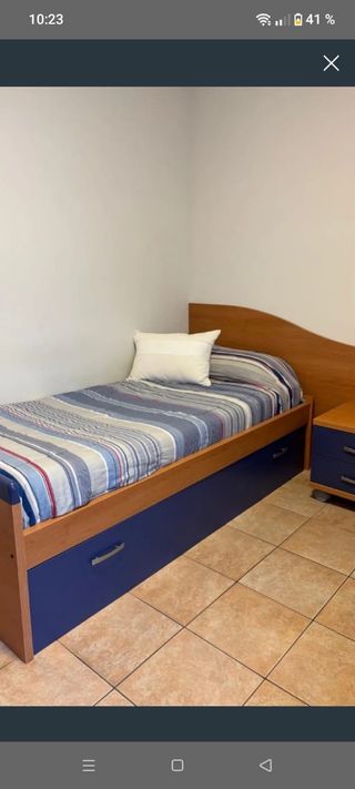 Cama juvenil 90x190.