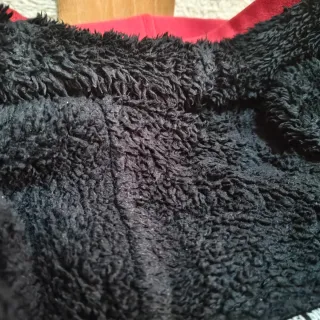 Sudadera con capucha DC Shoes - Rojo/Negro - Forro