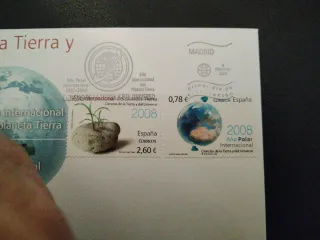 Sobre Primer Día de Circulación 2008