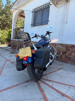 Harley-Davidson 1200 Custom 2015 Azul