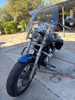 Harley-Davidson 1200 Custom 2015 Azul
