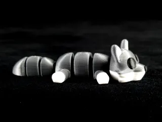 6 piccoli animali domesti articolati action figure
