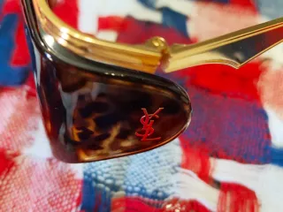 Gafas de sol Saint Laurent Tortoise/Oro