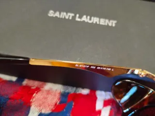 Gafas de sol Saint Laurent Tortoise/Oro