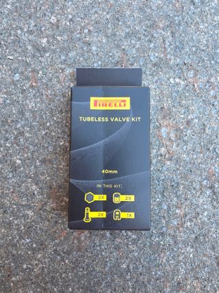 Kit valvole Presta Tubeless Pirelli 40mm