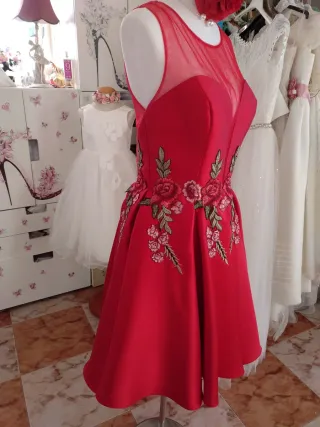 Vestido fiesta/evento alta costura