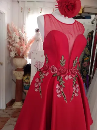 Vestido fiesta/evento alta costura