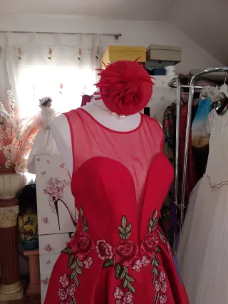Vestido fiesta/evento alta costura
