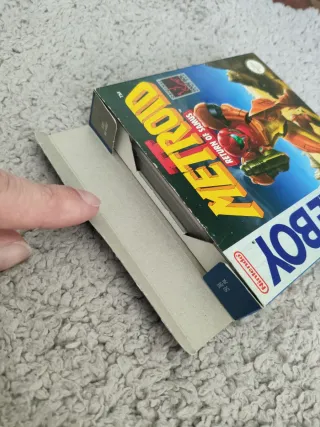 Metroid II Return of Samus Game Boy