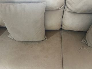 Sofá 3 plazas beige desmontable