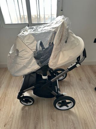 Carrito Bebé 2 en 1 Gris y Blanco Bugaboo Fox 3