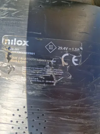 Hoverboard Moovi y Nilox