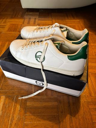 Sergio Tacchini Gran Torino Sneakers Bianche Verdi