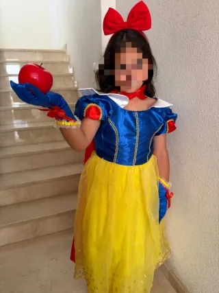 Disfraz Blancanieves Talla 140cm