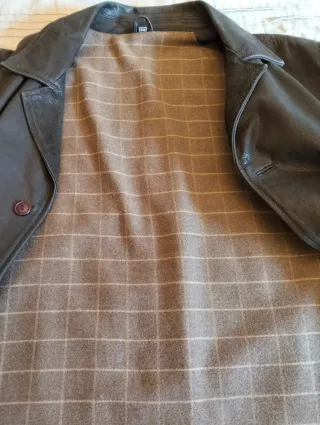 Chaqueta de piel para caballero