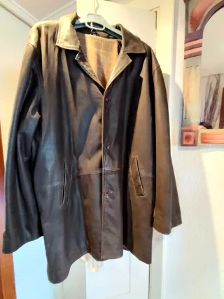 Chaqueta de piel para caballero