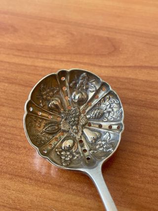 Spargizucchero vintage inglese Sheffield Silver pl